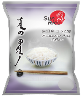 Sunrice YOHYMA Үонума Кошихикари дээд сортын цагаан будаа 3 кг